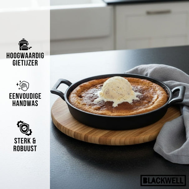 Blackwell Ovenschaal Cast Iron - Gietijzer - ø 20 cm - zonder anti-aanbaklaag