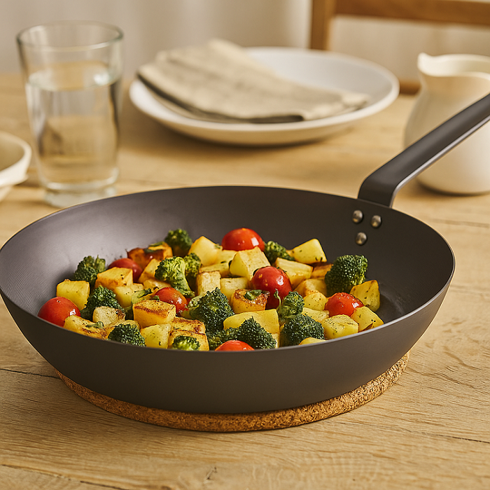 Blackwell Koekenpan Carbon Staal ø 26 cm - zonder anti-aanbaklaag