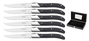 Blackwell Steakmessen Laguiole - Pakkahout - 6 Stuks