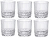 Verres à cocktail / Verres à whisky / Verres à eau America 20's 380 ml - Lot de 6