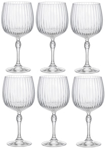 Verres à Gin Tonic Bormioli Rocco America 20's 740 ml - Lot de 6