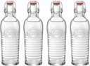 Bouteilles Bormioli Rocco Swing-top / Bouteilles Weck Officina 1825 - Transparent - 1,2 litres - 4 pièces