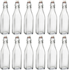 Bouteilles Bormioli Rocco Swing / Bouteilles Weck Swing - 1 litre - 12 pièces