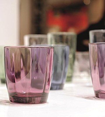 Verres à eau Bormioli Rocco Pulsar Violet 300 ml - 6 pièces