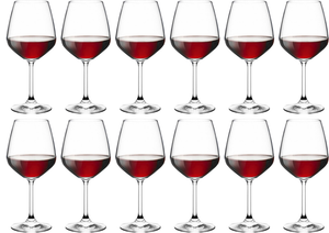 Bormioli Rocco Rode Wijnglazen Restaurant - 525 ml - 12 stuks