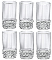 Verres à Shot Bormioli Rocco America 20's - 80 ml - 6 pièces