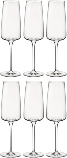 Bormioli Rocco Champagneglazen - Flutes - Nexo - 240 ml - 6 stuks