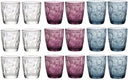Bormioli Rocco Glazenset - Waterglazen - Tumblers - Diamond 300 ml - 18 Stuks