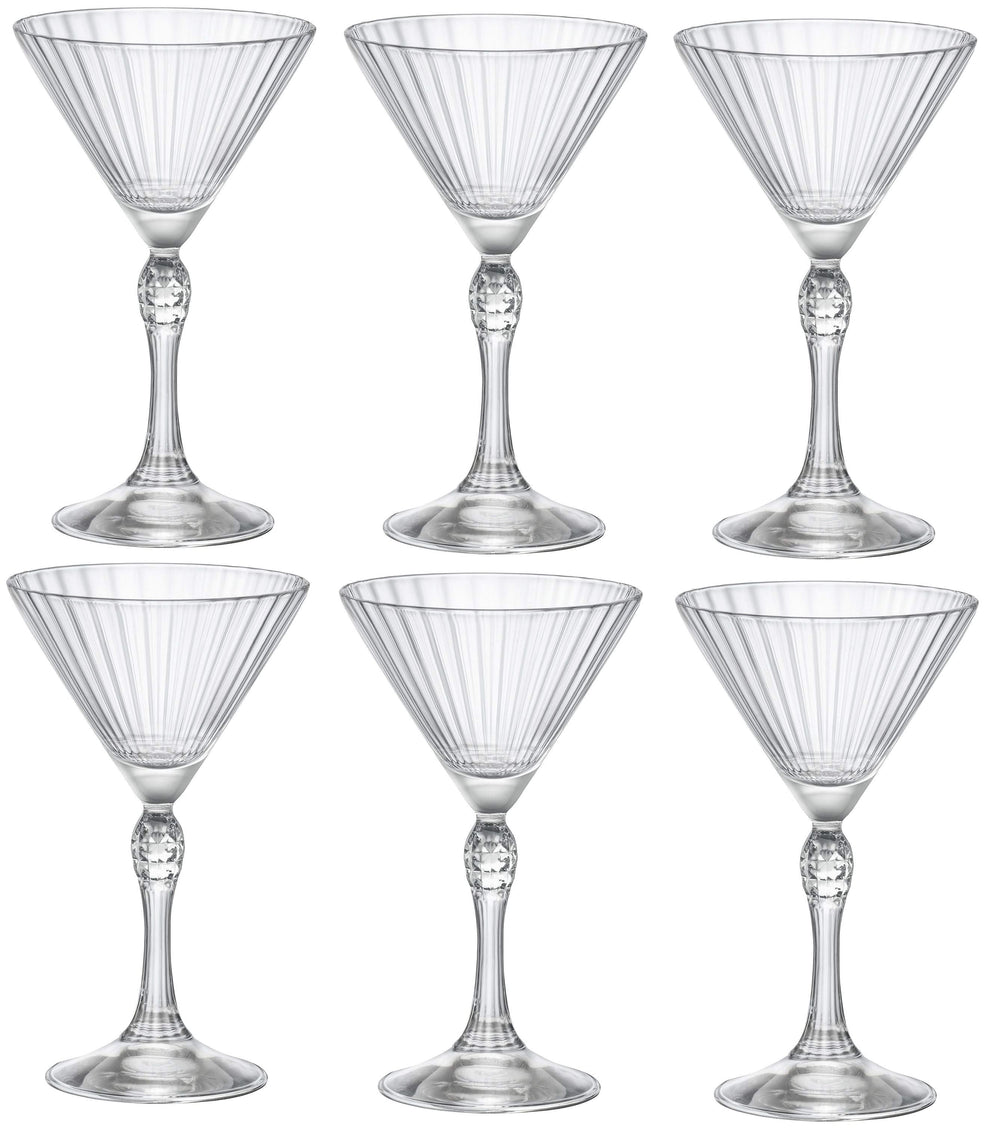 Verres à martini Bormioli Rocco America 20's 150 ml - 6 pièces