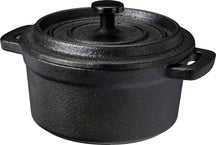 Serveerpan Gietijzer Ø 10 cm - Zwarte Tapas Pan - 275 ml - Cookinglife