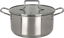 Pannenset 4-Delig Essential Steel RVS - Kookpannen ø 16, 18, 20 cm & Steelpan ø 16 cm - geschikt voor alle warmtebronnen - Cookinglife