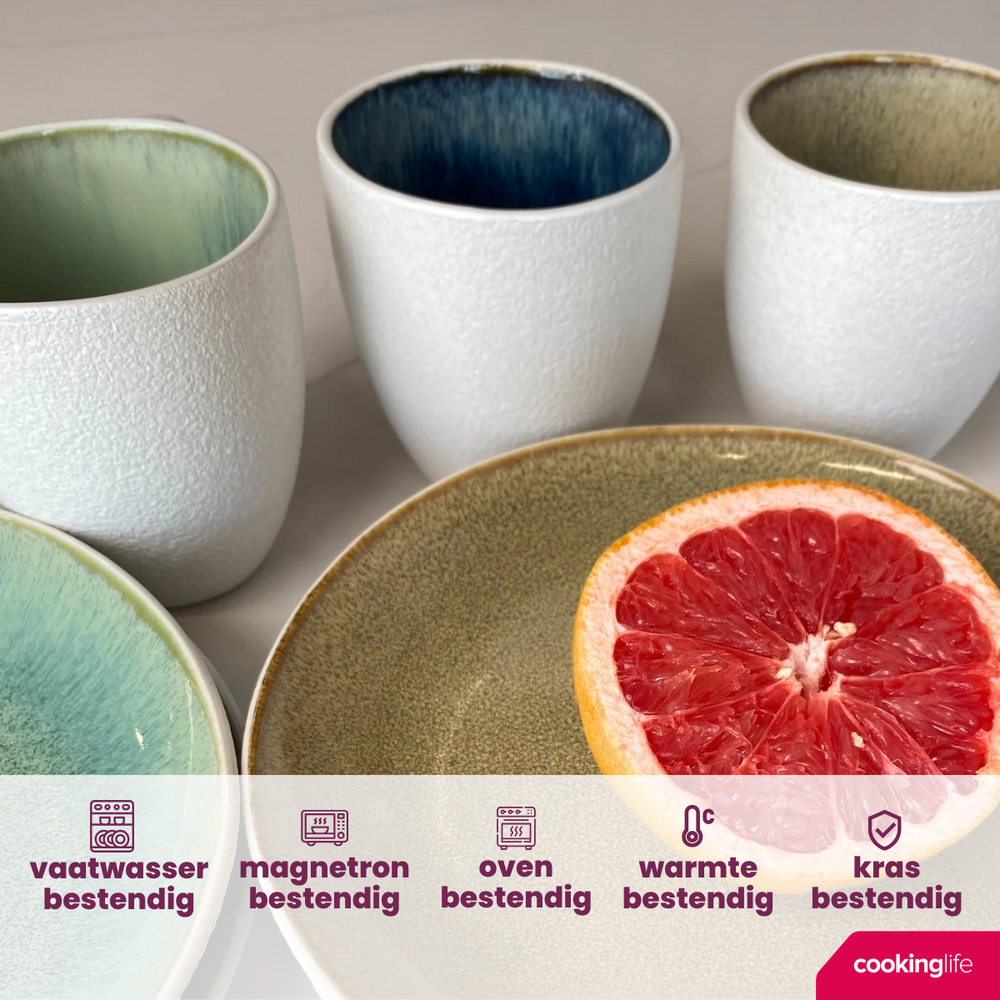 Cookinglife Mokken Belize 330 ml - 6 stuks