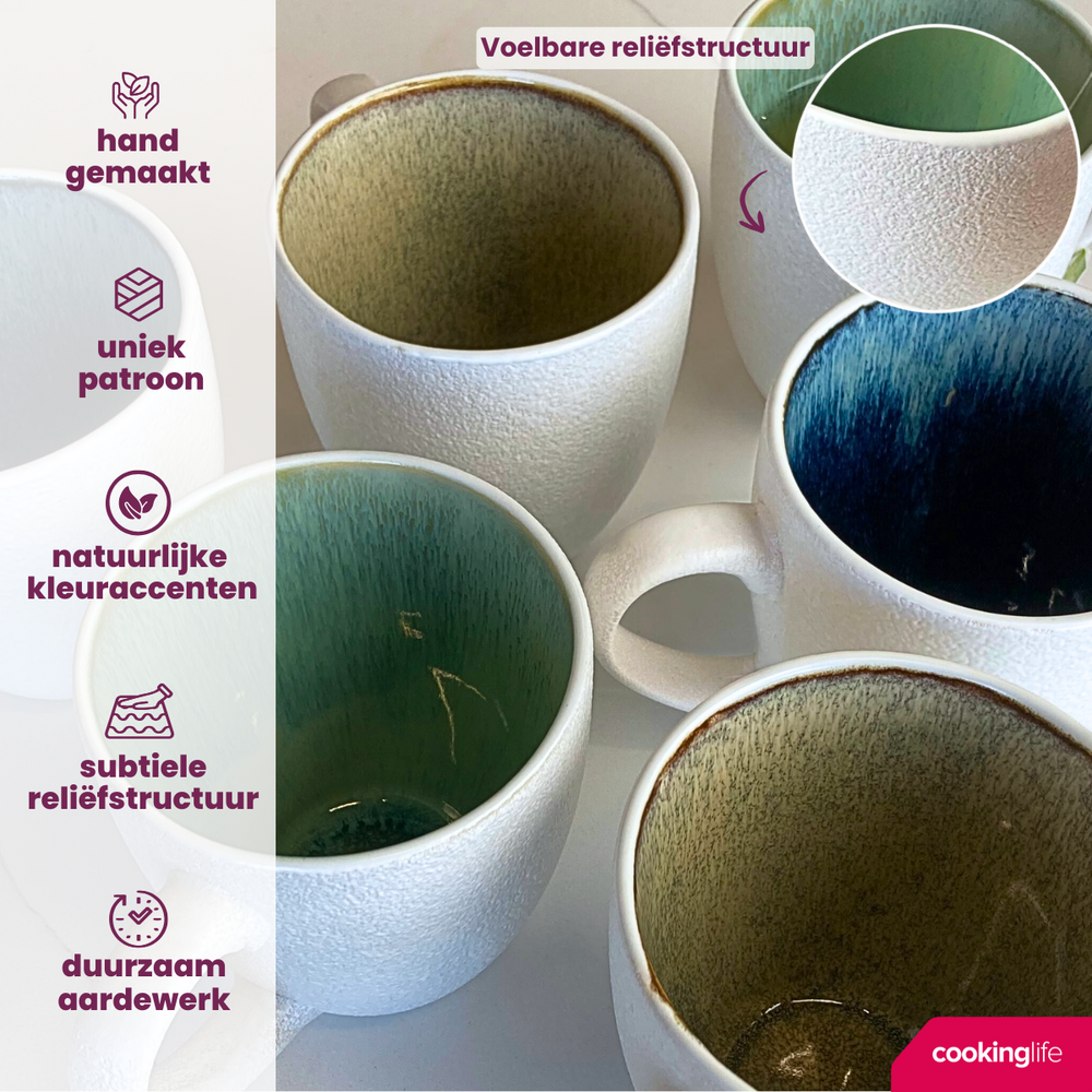 Cookinglife Mokken Belize 330 ml - 6 stuks