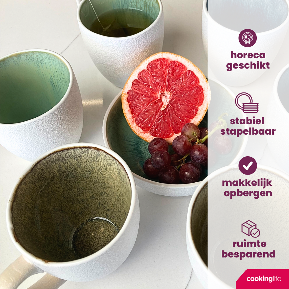 Cookinglife Mokken Belize 330 ml - 6 stuks