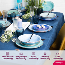 Cookinglife Eierdopjes Delice Blauw - 6 stuks