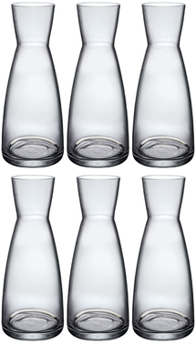 Bormioli Rocco Carafes Ypsilon - Transparent - 1 litre - 6 pièces