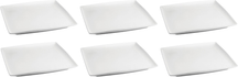 BonBistro Dinerbord Yong Squito 26 x 26 cm - Wit - 6 stuks