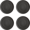 Fine2Dine Assiette Plate Dusk Noir ø 27 cm - 4 pièces