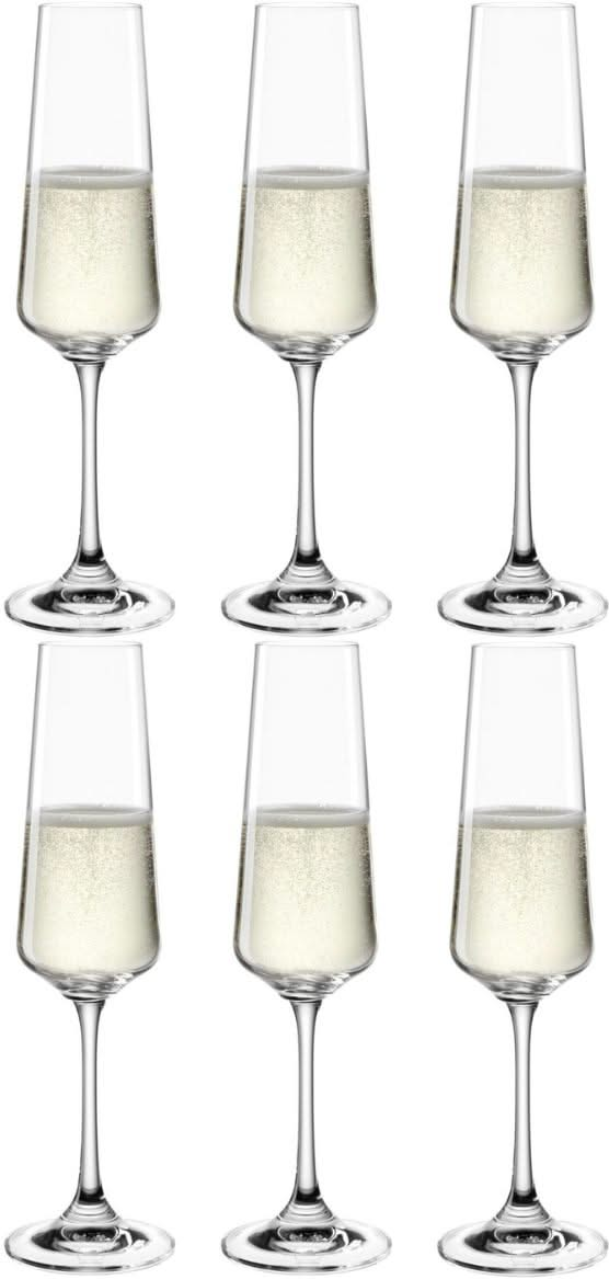 Verres à Champagne Leonardo Paladino - 220 ml - 6 pièces