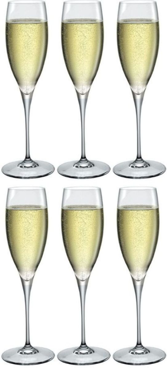 Verres à champagne Bormioli Rocco Premium 260 ml - 6 pièces