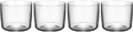 Alessi Rode Wijnglazen Glass Family - AJM29/0 - 230 ml - 4 stuks - door Jasper Morrison