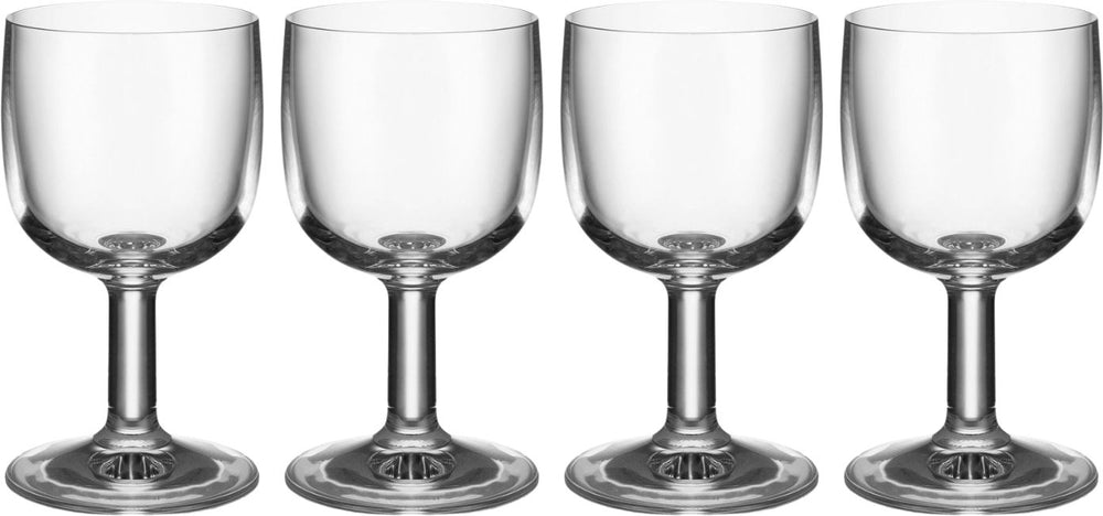 Alessi Champagneglazen Glass Family - AJM29/2 - 200 ml - 4 stuks - door Jasper Morrison