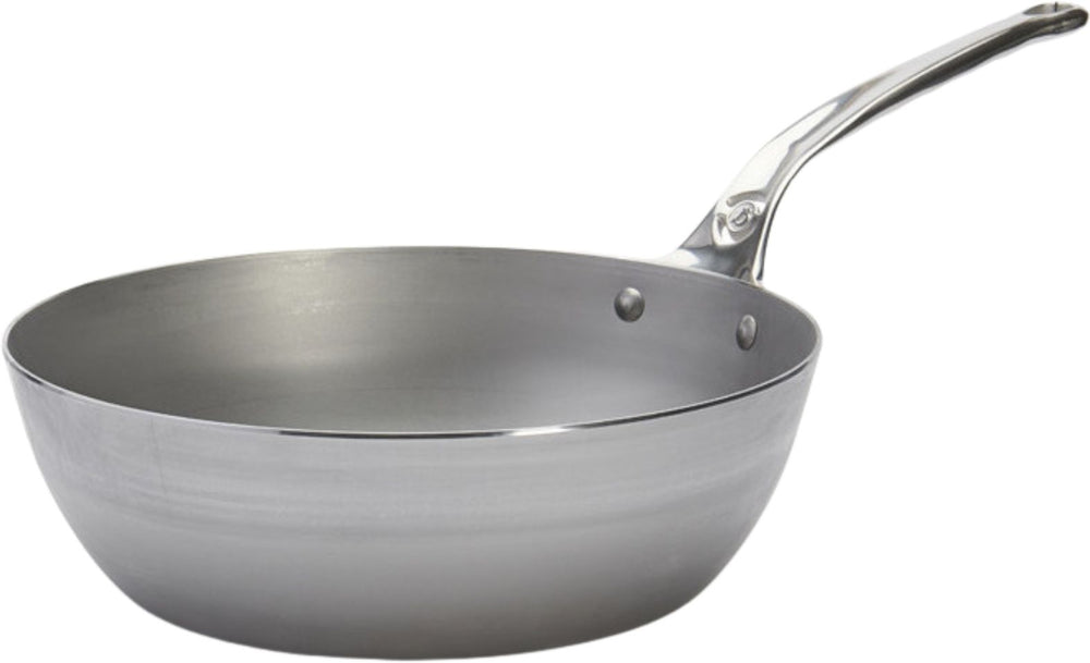 De Buyer Sauteuse Mineral B Pro - ø 28 cm / 4 litres - sans revêtement antiadhésif