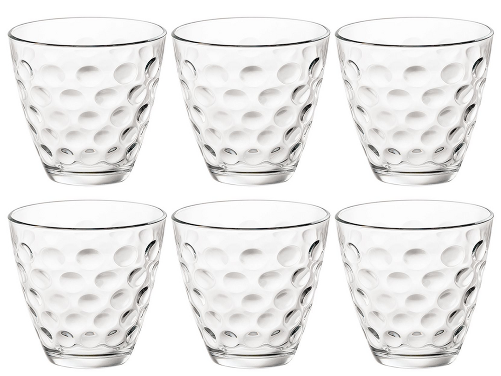 Verres Bormioli Rocco Dots Transparent 250 ml - 6 pièces