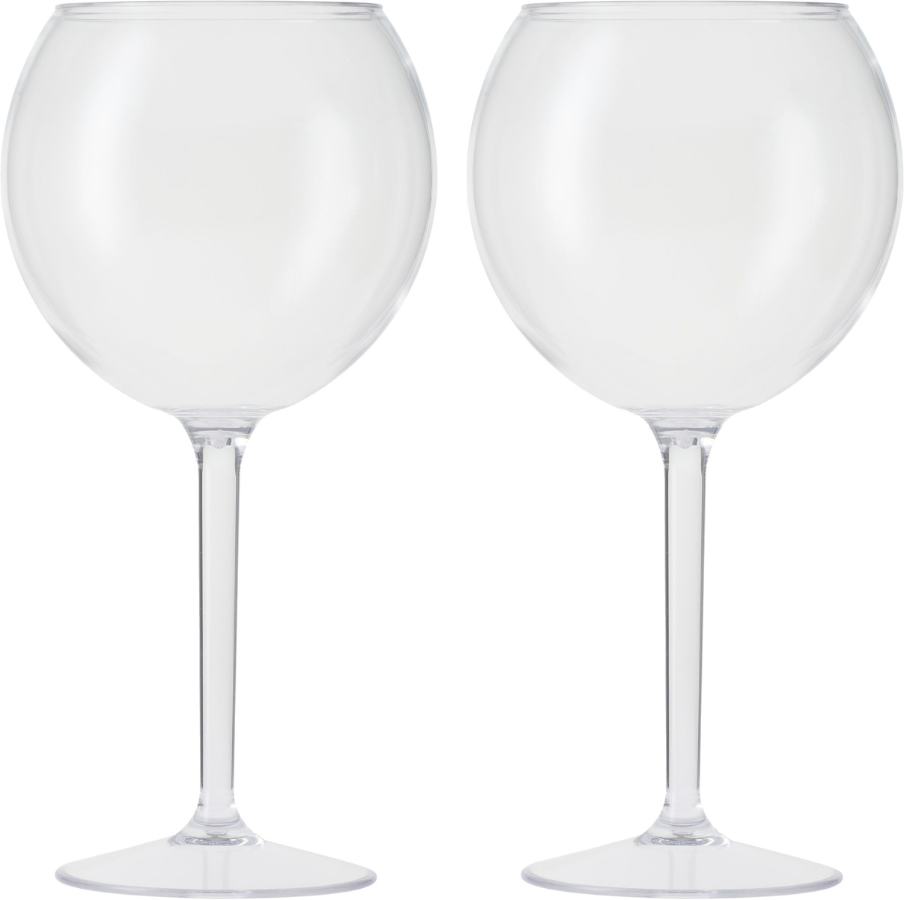 Verres HappyGlass Gin Tonic - Super Verre Incassable - Miss Liza - 630 ml - 2 pièces