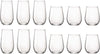 Bormioli Rocco Waterglazenset Electra - (Waterglazen & Longdrinkglazen) - 12 delige set