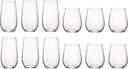 Bormioli Rocco Waterglazenset Electra - (Waterglazen & Longdrinkglazen) - 12 delige set