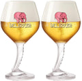 Verre à Bière Delirium sur Pied - 330 ml - 2 pièces