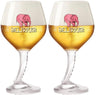 Delirium Bierglas op Voet - 330 ml - 2 stuks