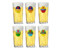 Vedett Bierglazen Extra - 250 ml - 6 stuks