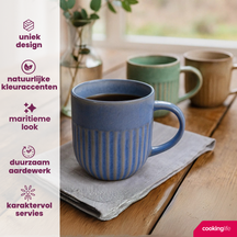 Cookinglife Mokken Aqua Maris 400 ml - 6 Stuks