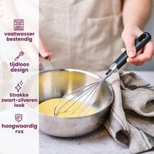 Cosy & Trendy Opscheplepel - Delish - RVS Zwart