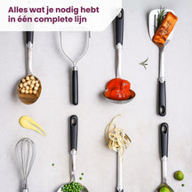 Cosy & Trendy Opscheplepel - Delish - RVS Zwart