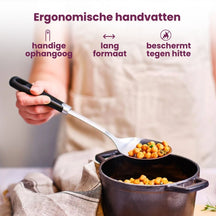 Cosy & Trendy Opscheplepel - Delish - RVS Zwart