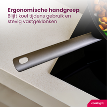 Cookinglife Koekenpan ProForge ø 28 cm - keramische anti-aanbaklaag - geschikt voor alle warmtebronnen