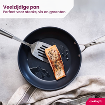 Cookinglife Koekenpan Revolt ø 28 cm - keramische anti-aanbaklaag - geschikt voor alle warmtebronnen