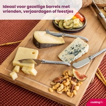 Cookinglife Serveerplank XXL - Bamboe - 100 x 26 cm