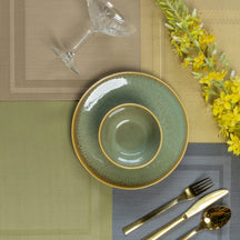 Jay Hill Placemats - Dark Gold - 45 x 31 cm - 6 Stuks