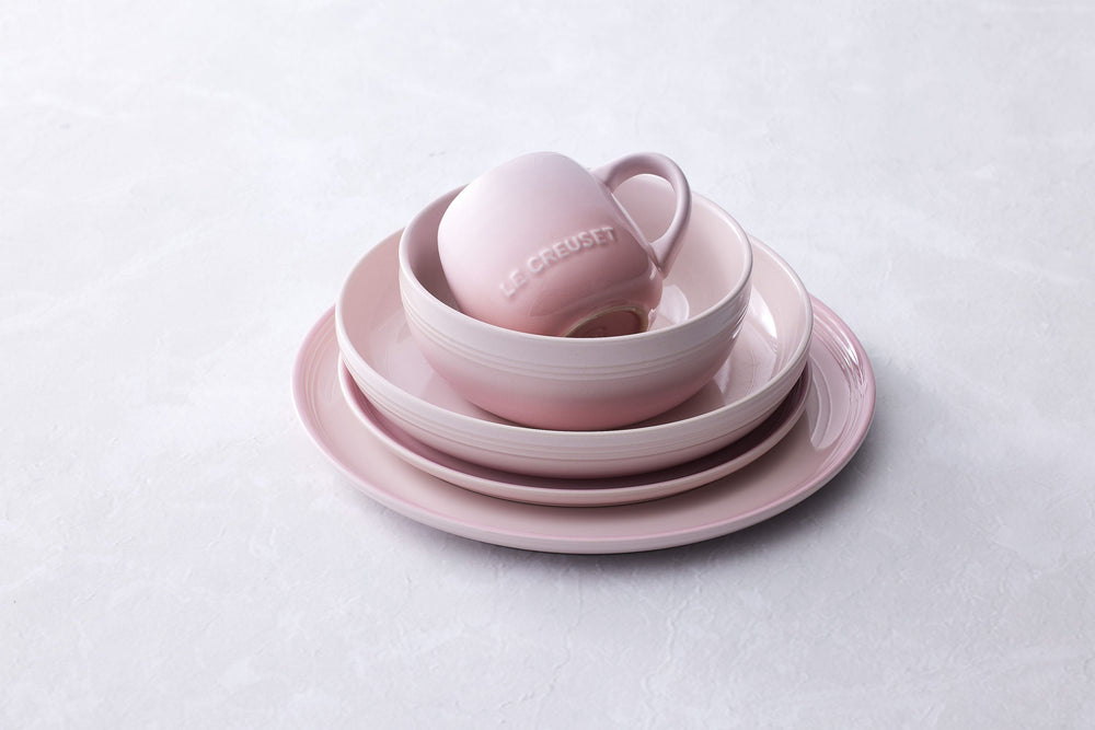 Le Creuset Assiette Creuse Coupé - Coquillage Rose - ø 22 cm