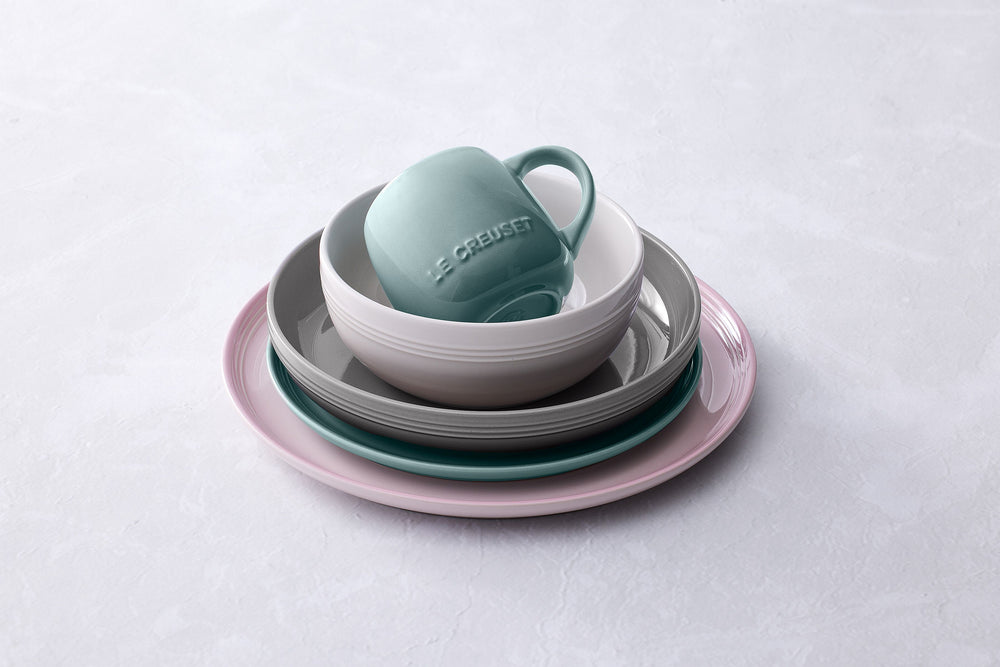 Le Creuset Assiette Creuse Coupé - Coquillage Rose - ø 22 cm