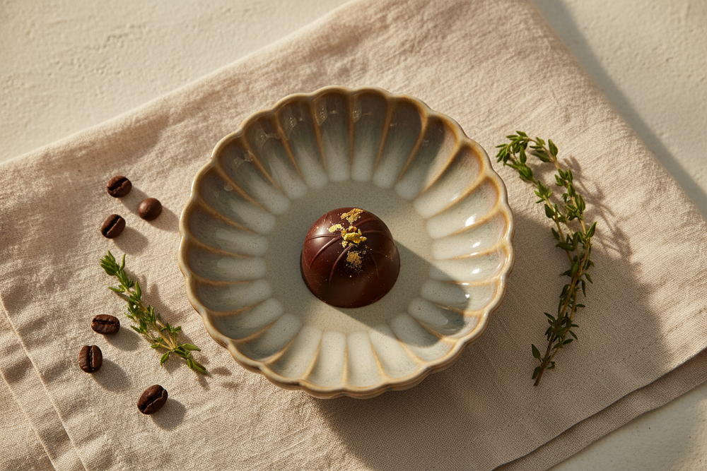 Cosy & Trendy Kleine Schaaltjes / Bonbon Schaaltjes - Astera Pearl Beige - ø 10.5 cm - 4 Stuks