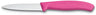 Victorinox Couteau d'office Swiss Classic - Rose - Dentelé - 8 cm