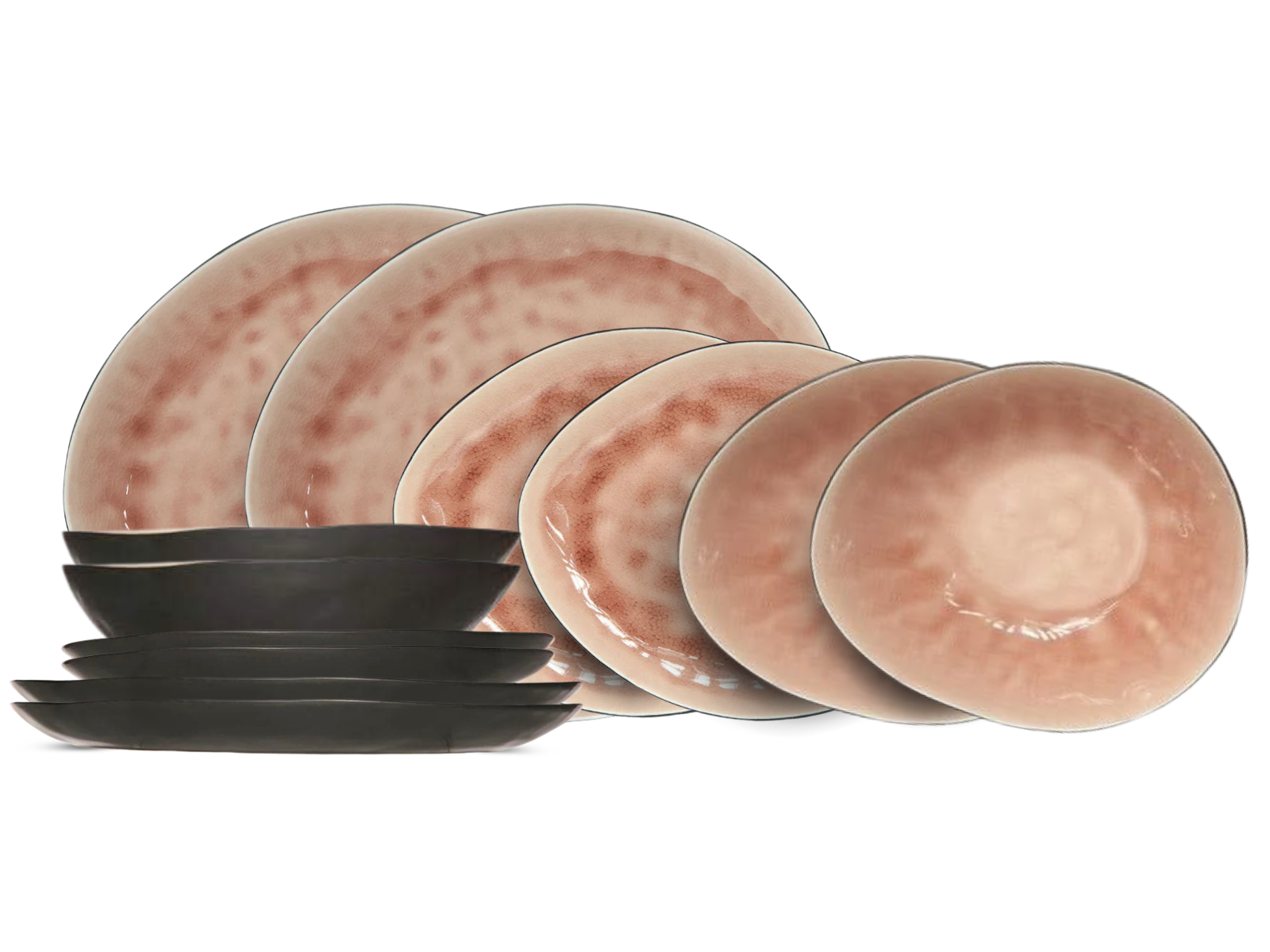 Cosy & Trendy Laguna Old Rose plat bord rond 26,5cm kopen