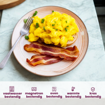 Cosy & Trendy Ontbijtborden / Dessertborden - Sintra Terracotta ø 20 cm - 4 Stuks