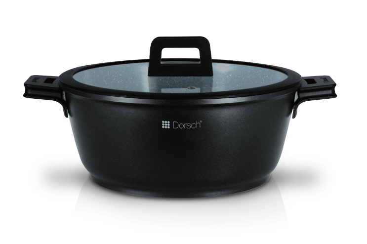 Dorsch Braadpan Proglider Marble - ø 20 cm / 2.1 liter - Keramische anti-aanbaklaag