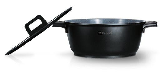 Dorsch Braadpan Proglider Marble - ø 20 cm / 2.1 liter - Keramische anti-aanbaklaag